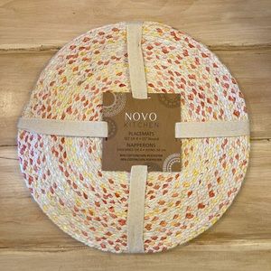 NWT Woven Round placemats - Set of 4